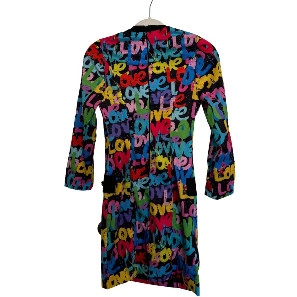 Multi-color 'Love' Dress (Small) - Picture 3 of 4